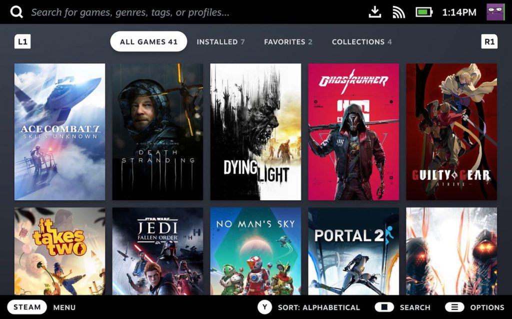 SteamOS 3.0 Operating system for the Steam Deck gaming device