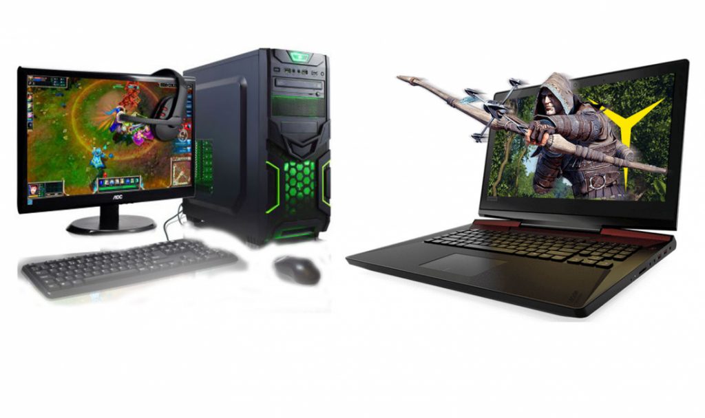 Choose a PC or laptop gaming device