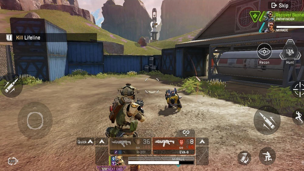 Game player Apex Legends Mobile