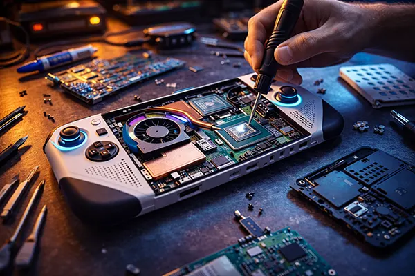 configuration gaming portable