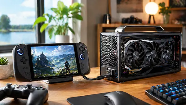 eGPU handheld dock