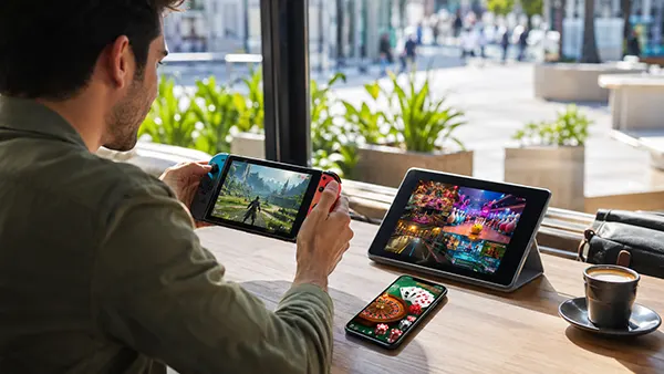 Appareils de jeu mobiles